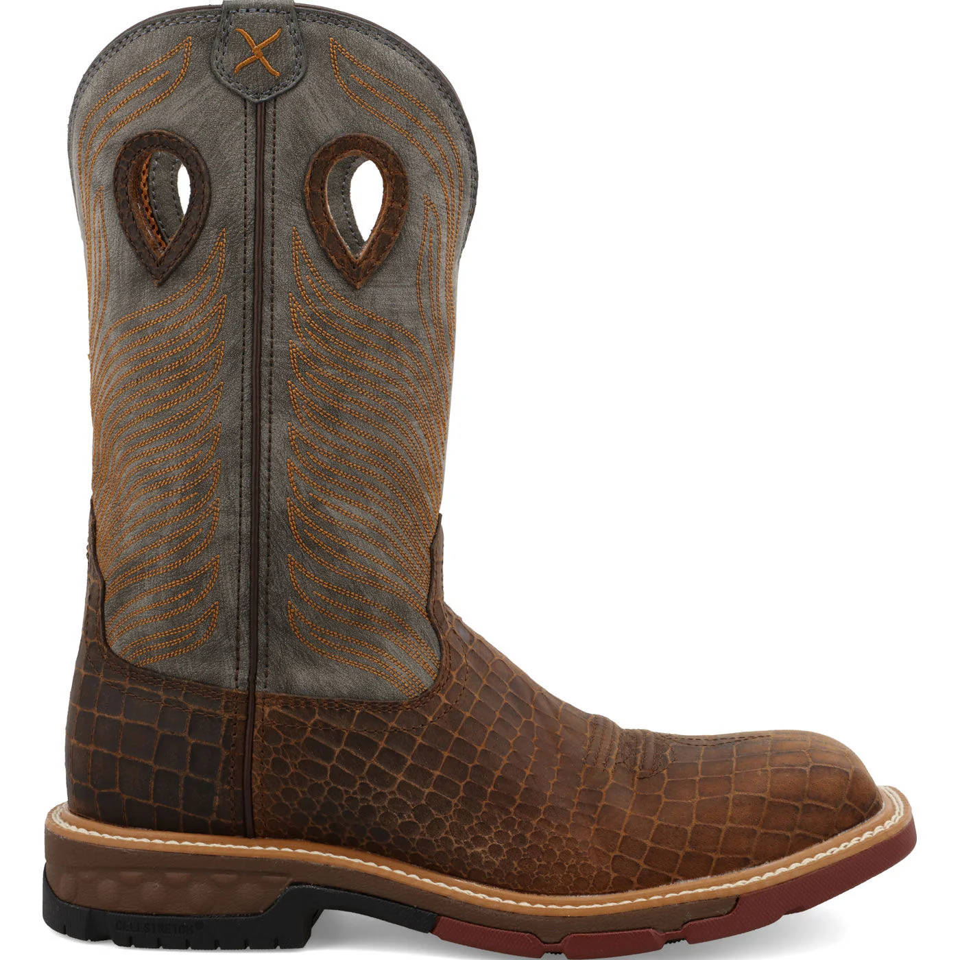 Twisted X Men's 12-Inch Carbon Nano Toe Electrical Hazard Western Work Boot - Image 3