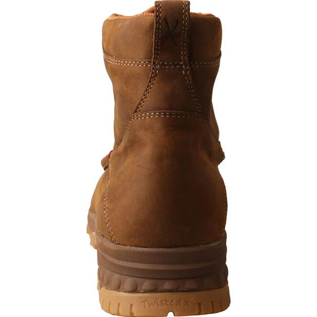 Twisted X CellStretch Men's 6-Inch Moc Composite Toe Electrical Hazard Work Boot - Image 5