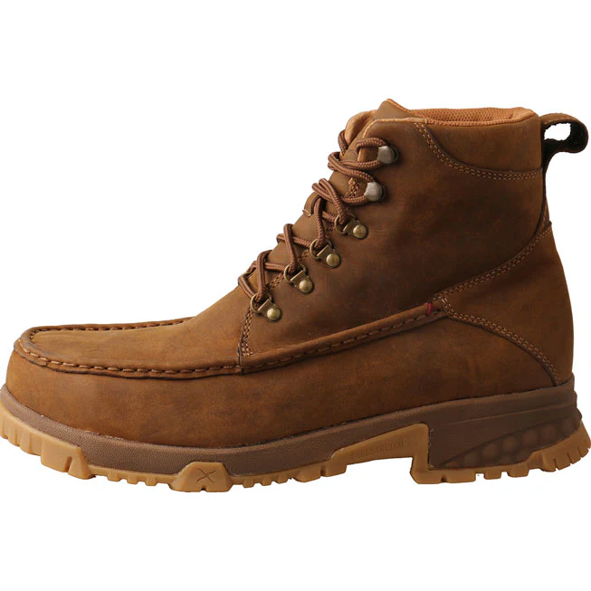 Twisted X CellStretch Men's 6-Inch Moc Composite Toe Electrical Hazard Work Boot - Image 6