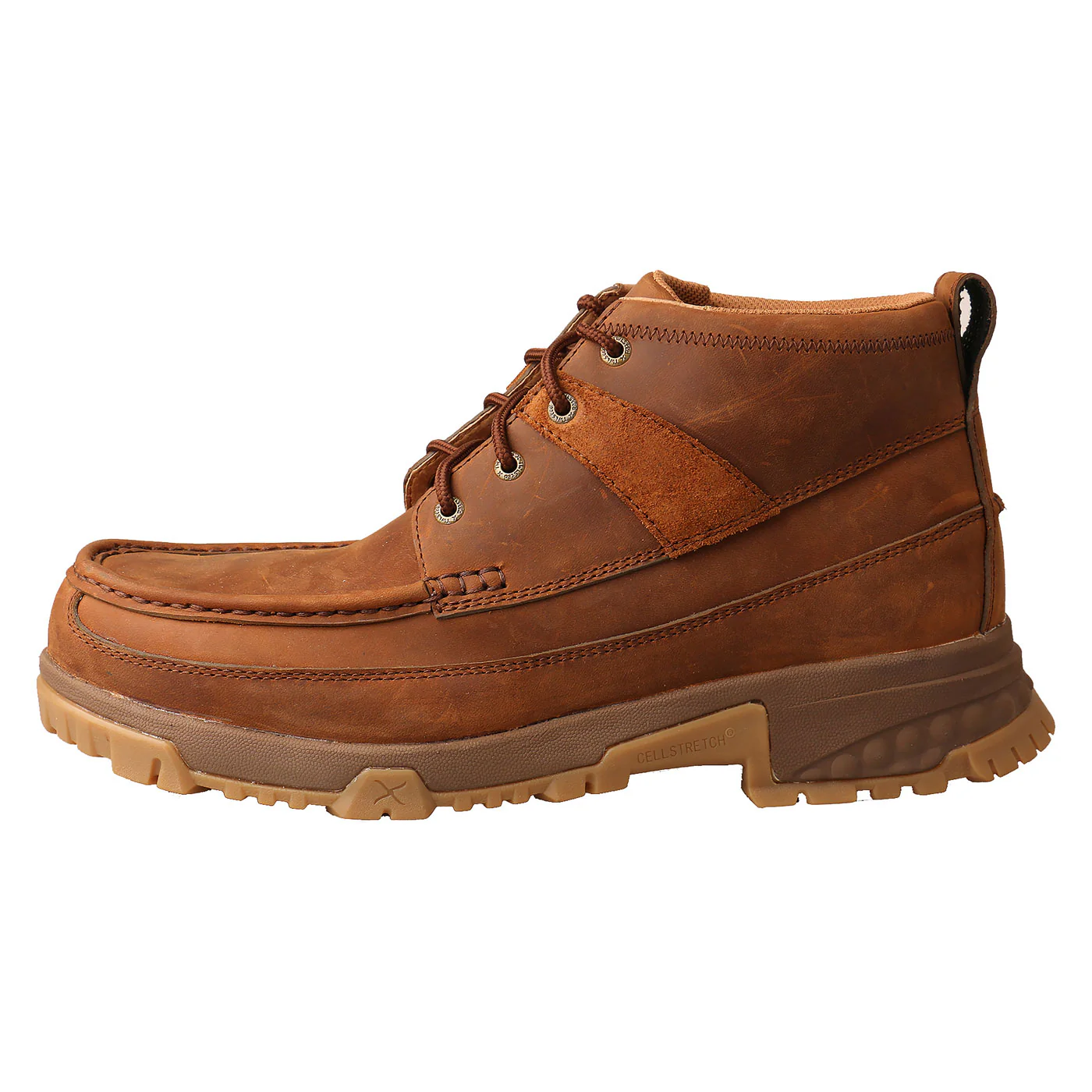 Twisted X CellStretch Men's 4-Inch Moc Composite Toe Electrical Hazard Work Boot - Image 6