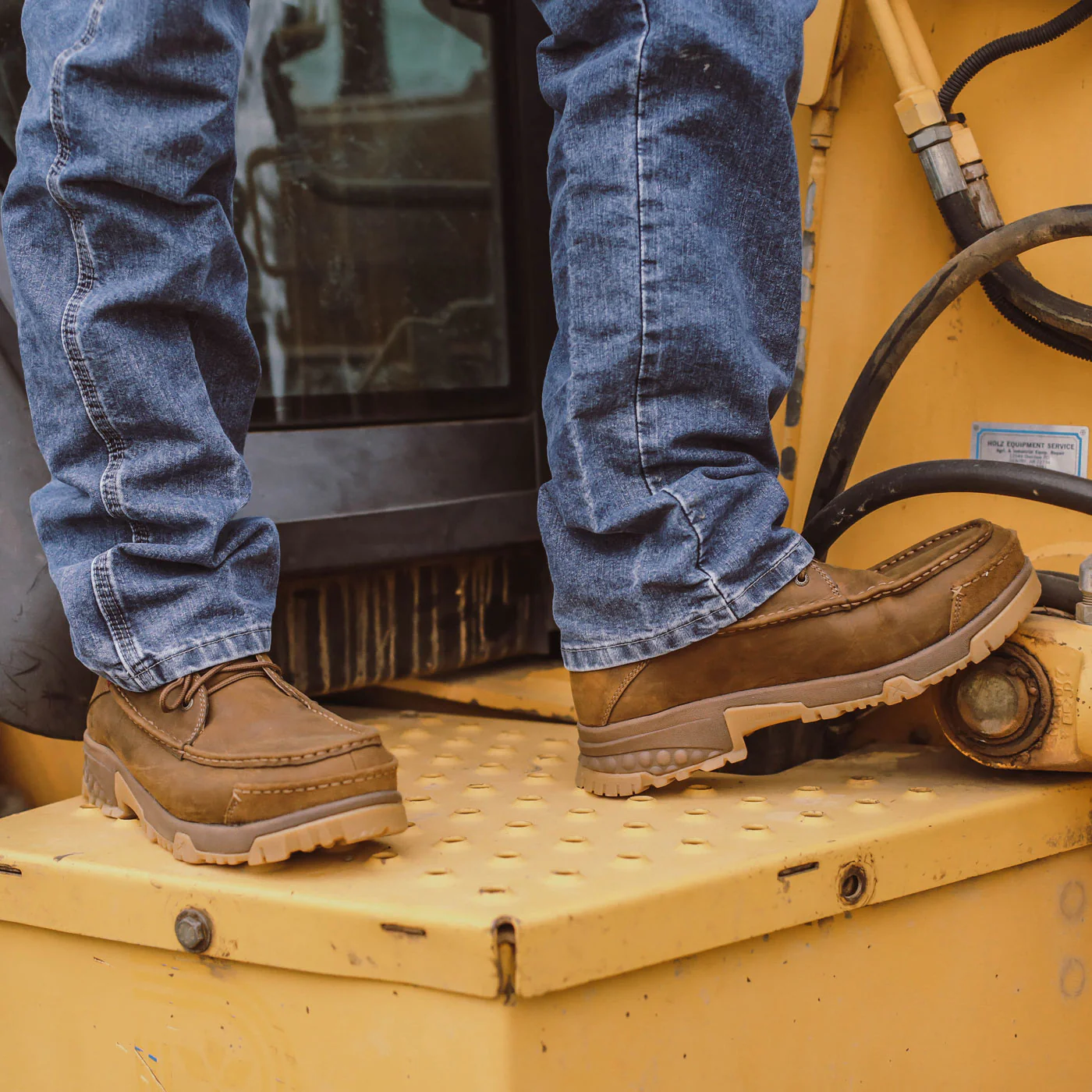 Twisted X CellStretch Men's 4-Inch Moc Composite Toe Electrical Hazard Work Boot - Image 7