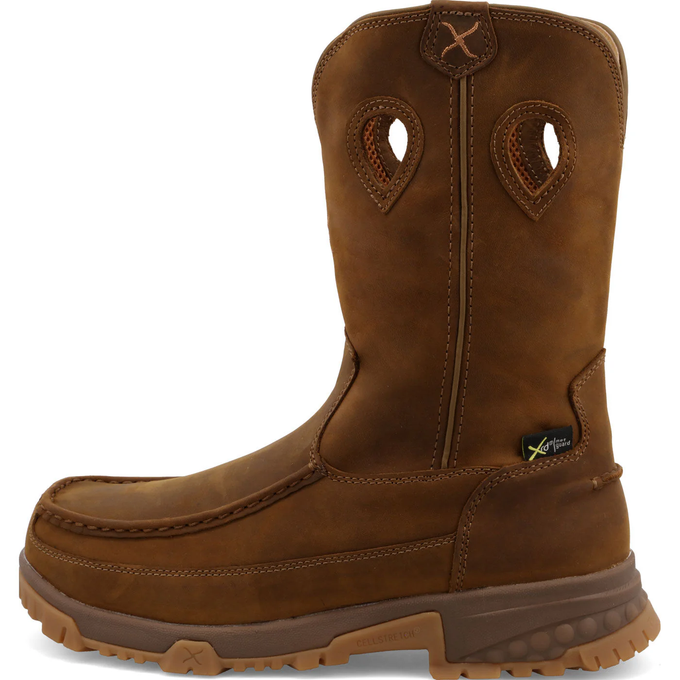 Twisted X Moc Men's 11-inch Internal Metatarsal Carbon Nano Toe Pull-on Work Boot - Image 6