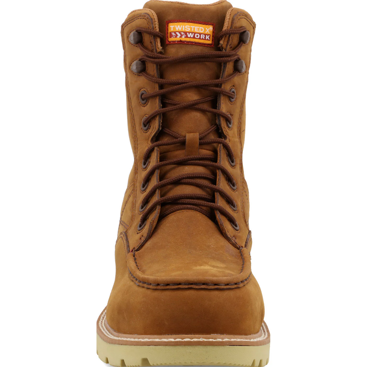 Twisted X Men's 8-Inch Moc Nano Toe Electrical Hazard Waterproof Leather Work Boot - Image 4