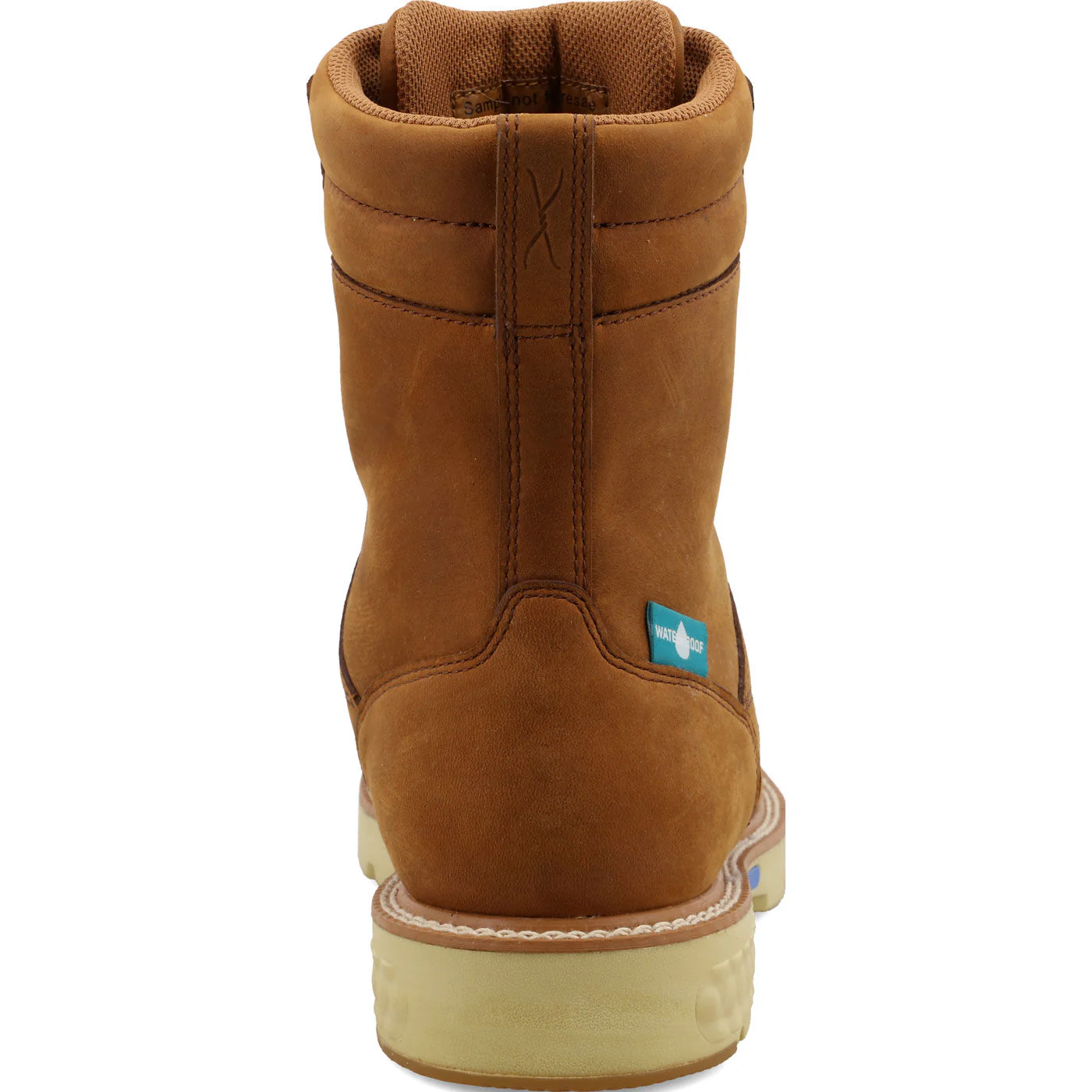Twisted X Men's 8-Inch Moc Nano Toe Electrical Hazard Waterproof Leather Work Boot - Image 5