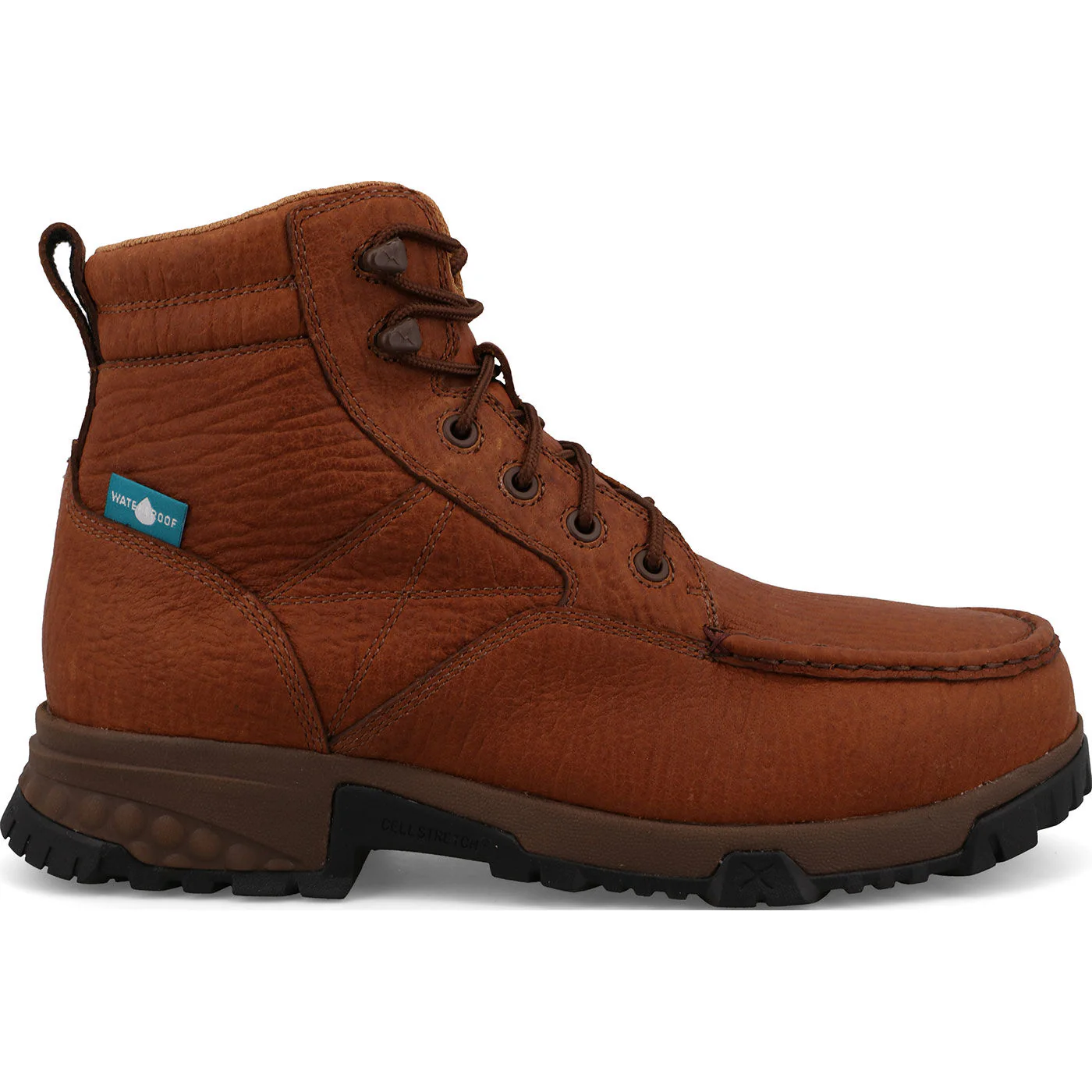 Twisted X Men's 6-Inch Internal Metatarsal Nano Toe Electrical Hazard Waterproof Leather Work Boot - Image 3