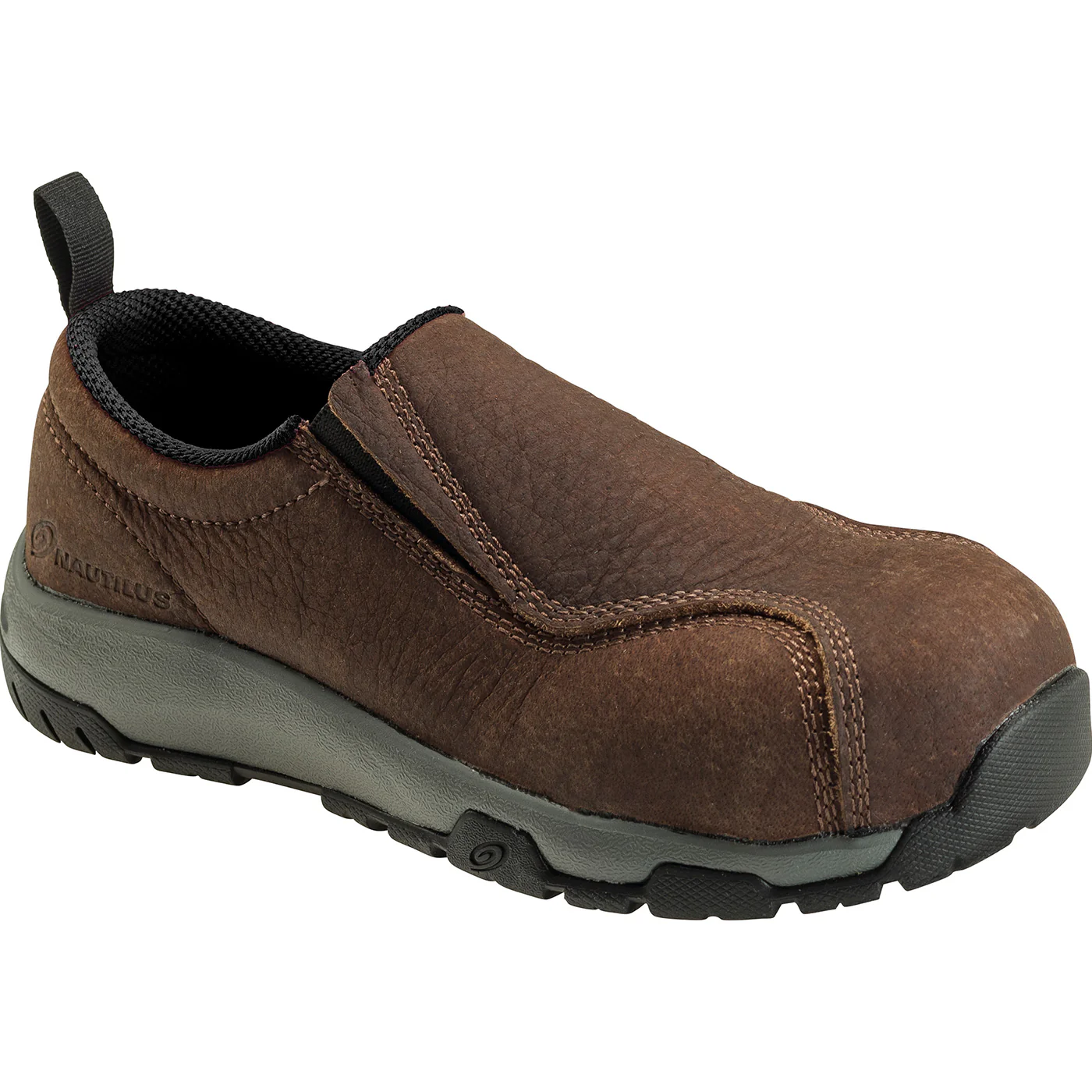 Nautilus ESD Men's Carbon Toe Static Dissipative Non-Metallic Leather Slip On Work Shoe - Image 3