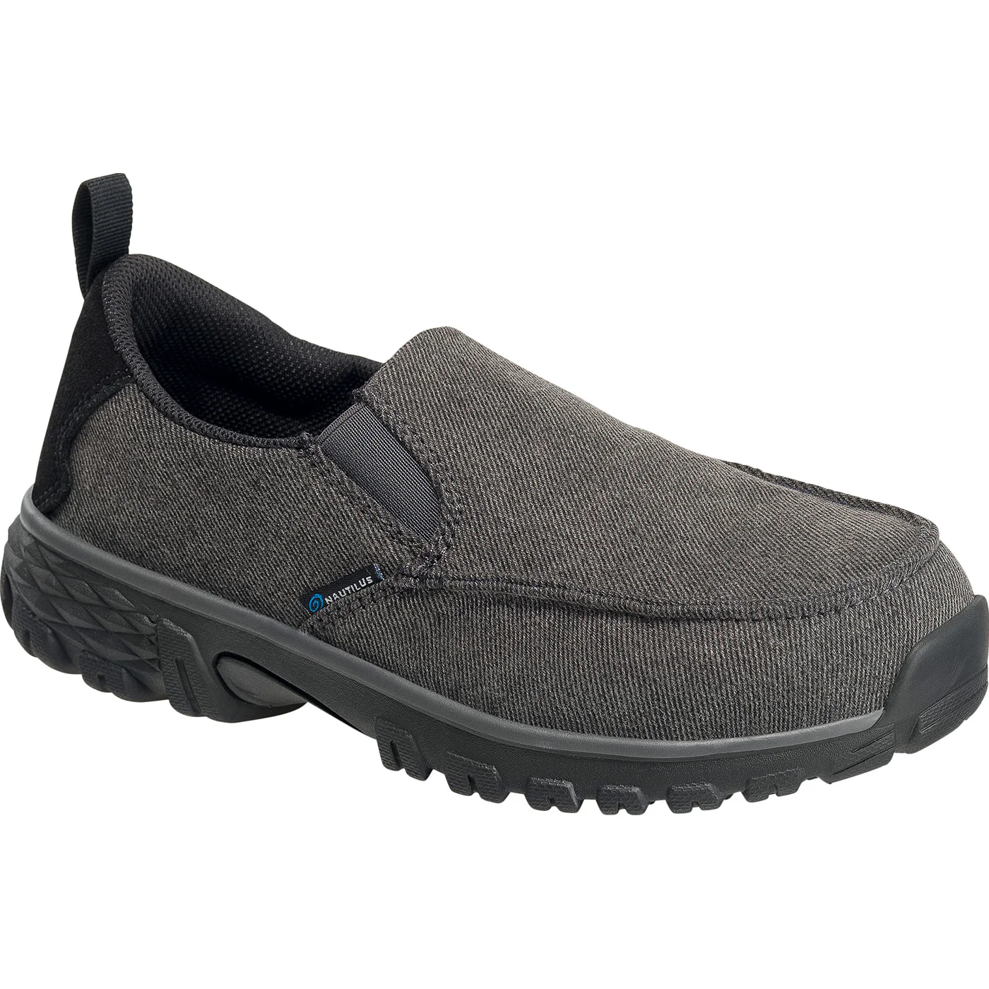 Nautilus Breeze Women's Aluminum Toe Electrical Hazard Canvas Slip-On Work Shoe - Image 3
