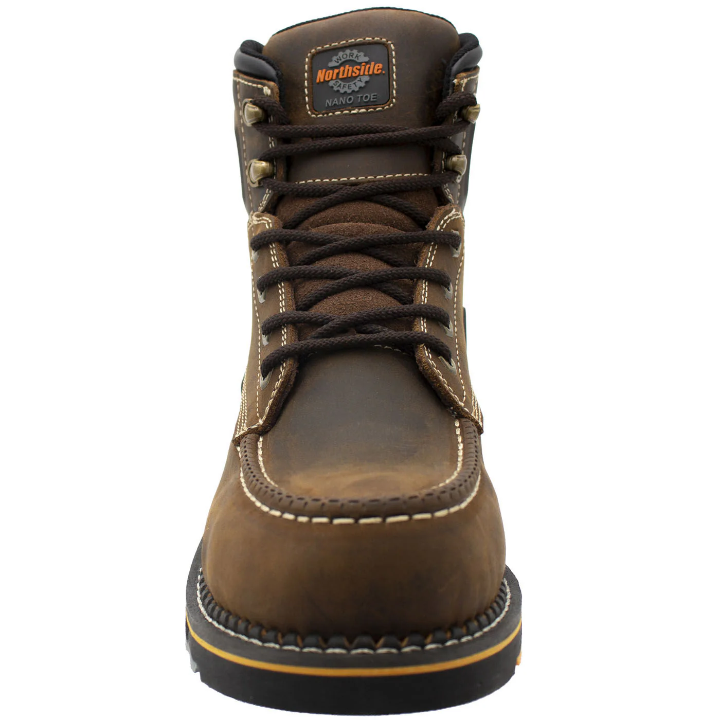 Northside Work Roanoke Men's 6-inch Nano Toe Electrical Hazard Waterproof Work Boot - Image 4