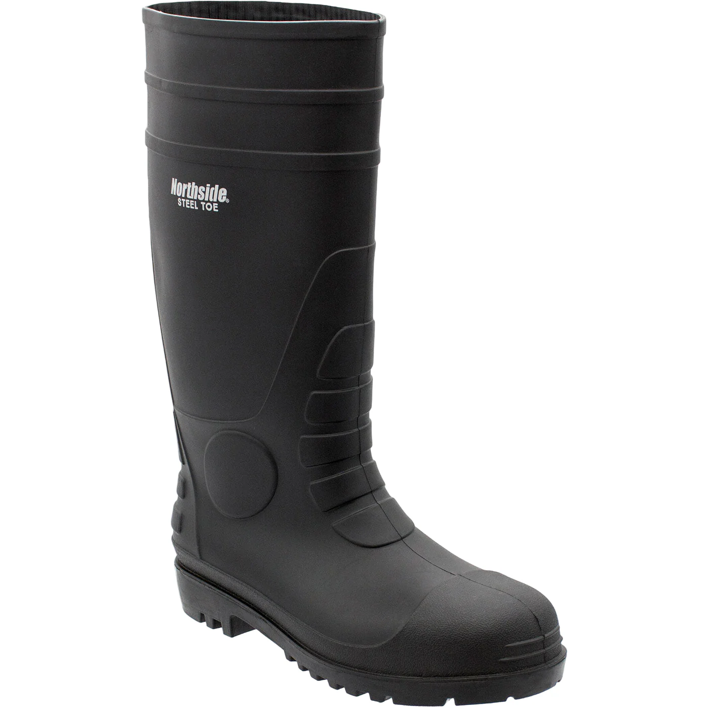 Northside Work Walker Men's 16-inch Steel Toe Waterproof PVC Pull-on Boot