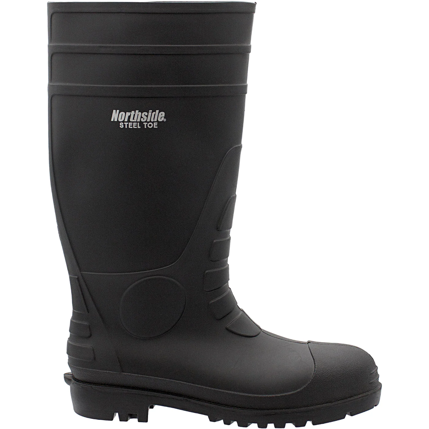 Northside Work Walker Men's 16-inch Steel Toe Waterproof PVC Pull-on Boot - Image 2