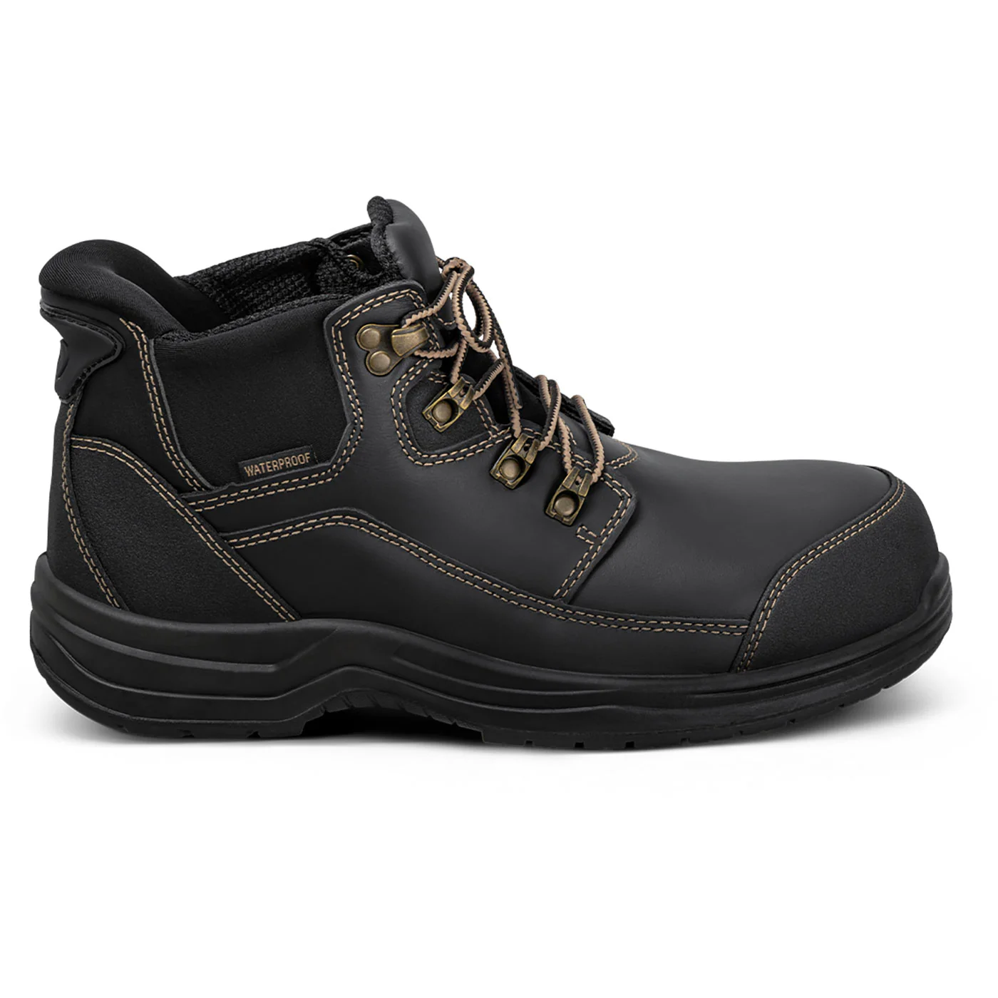 OrthoFeet Graphite Men's 6-inch Composite Toe Electrical Hazard Work Boot - Image 2