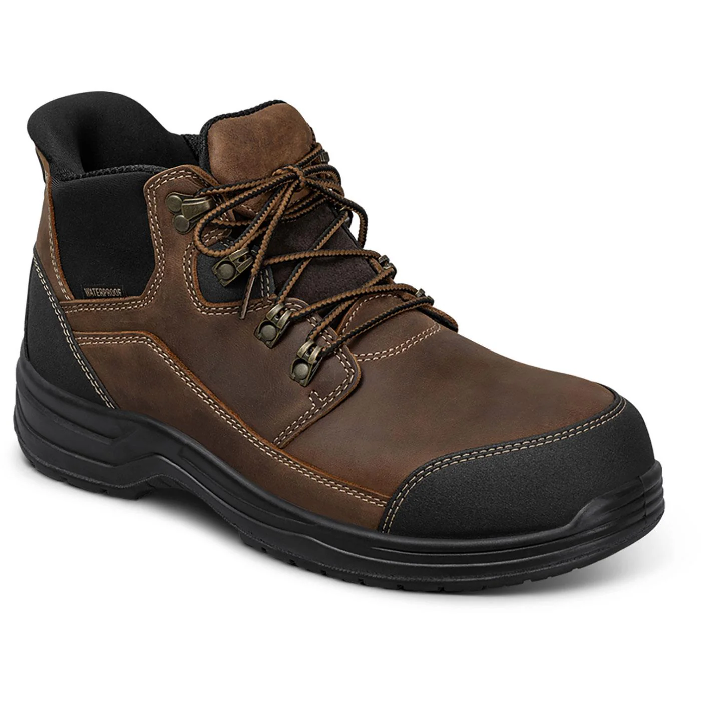 OrthoFeet Graphite Men's 6-inch Composite Toe Electrical Hazard Work Boot - Image 7