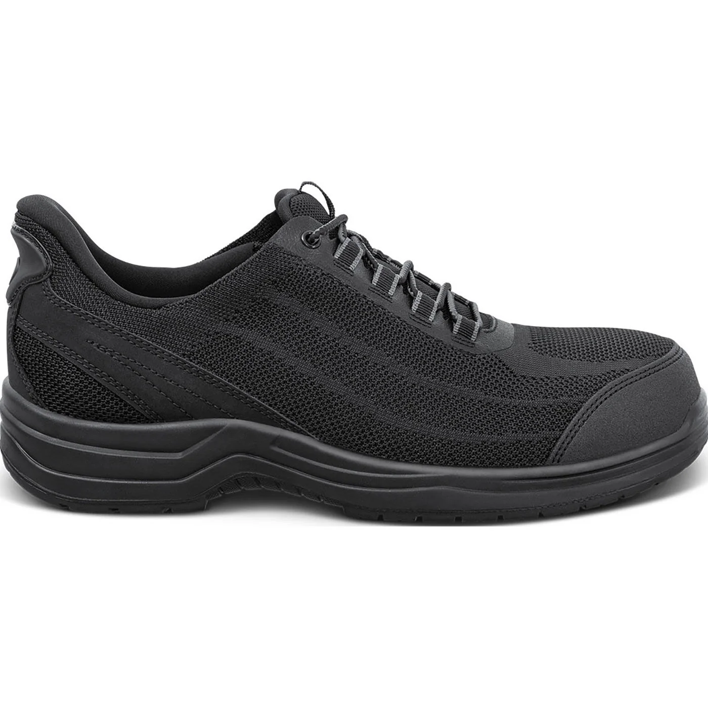 OrthoFeet Onyx Hands-Free Men's Composite Toe Electrical Hazard Slip-Resisting Athletic Work Shoe - Image 3