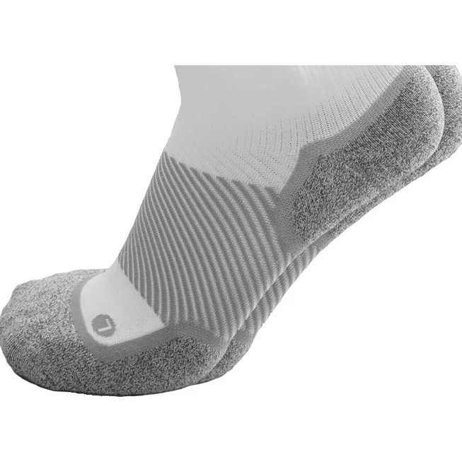 OS1st WP4 Unisex Wellness Performance White Crew Socks - Image 5