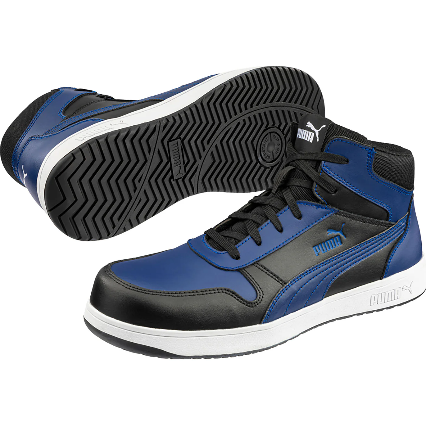 Puma Safety Heritage Frontcourt Mid Men's Composite Toe Static-Dissipative Athletic Work Shoe - Image 4