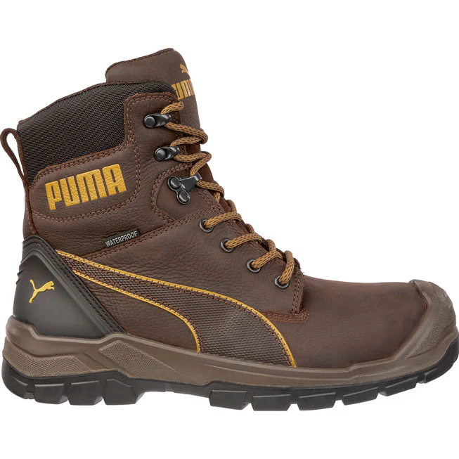 Puma Safety Conquest CTX Men's 7 inch Composite Toe Electrical Hazard Waterproof Side Zip Work Boot - Image 2