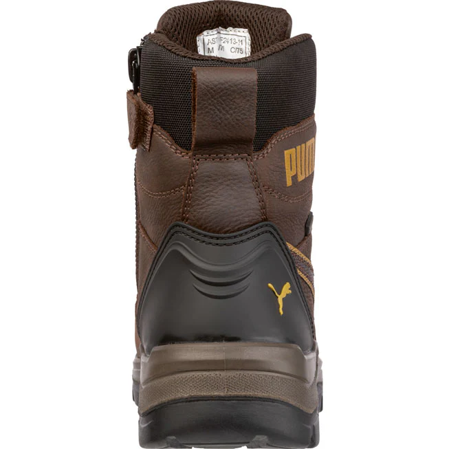 Puma Safety Conquest CTX Men's 7 inch Composite Toe Electrical Hazard Waterproof Side Zip Work Boot - Image 4