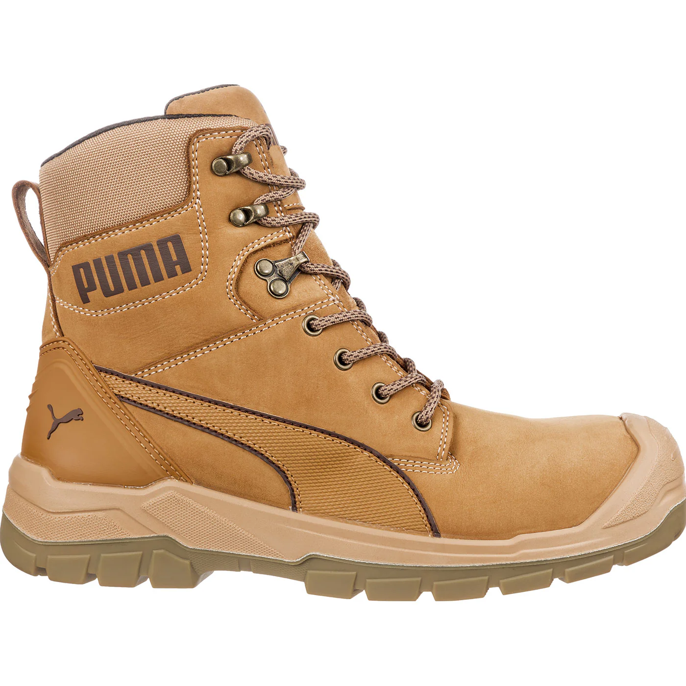 Puma Safety Conquest CTX Men's 7 inch Composite Toe Electrical Hazard Waterproof Side Zip Work Boot