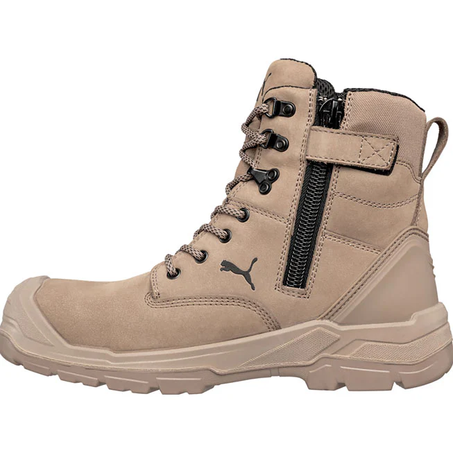 Puma Safety Conquest CTX Men's 7 inch Composite Toe Electrical Hazard Waterproof Side Zip Work Boot - Image 5