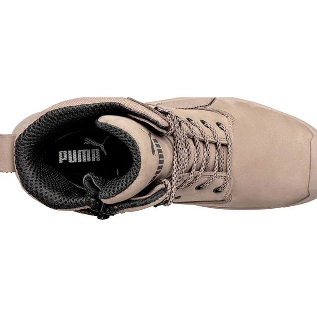 Puma Safety Conquest CTX Men's 7 inch Composite Toe Electrical Hazard Waterproof Side Zip Work Boot - Image 6