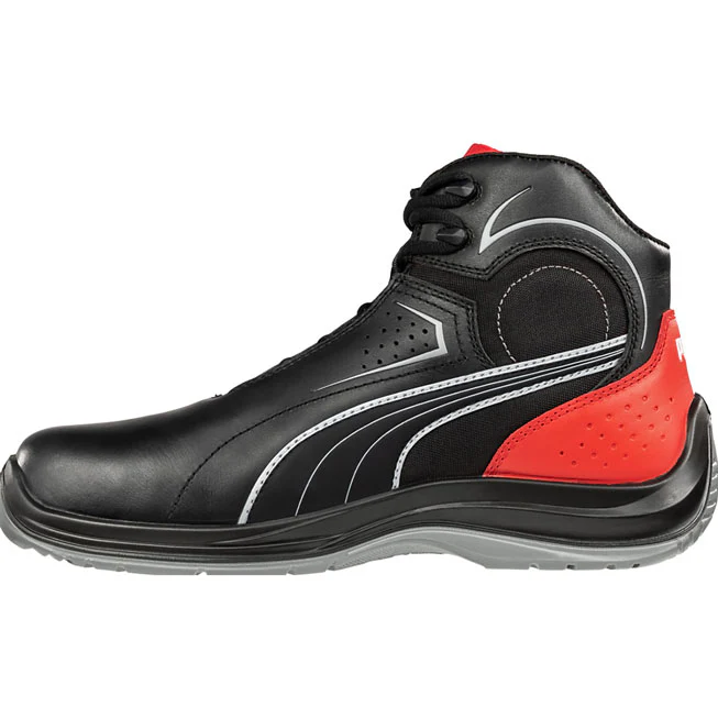 Puma Safety Moto Protect Touring Mid Men's 6 inch Composite Toe Electrical Hazard Work Athletic - Image 6