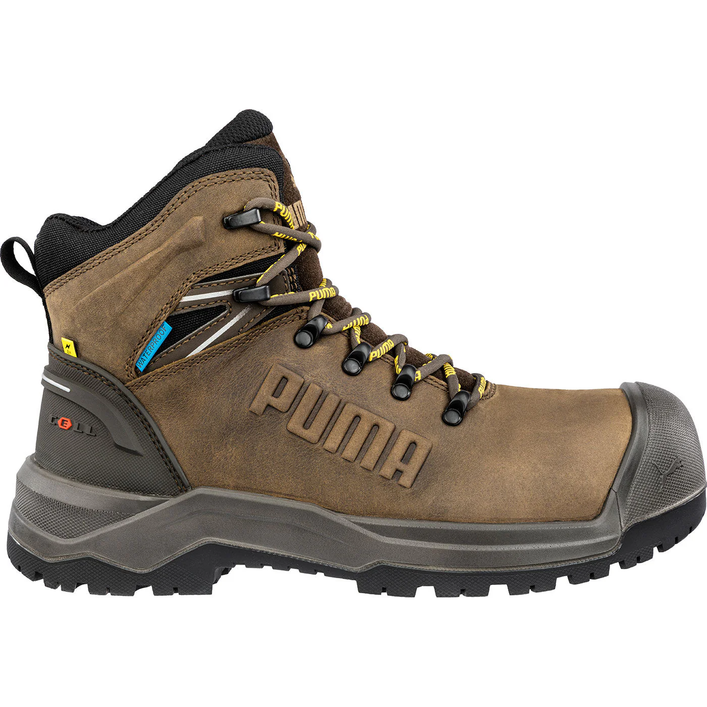 Puma Safety Iron HD Mid Men's Composite Toe Electrical Hazard Waterproof Work Hiker