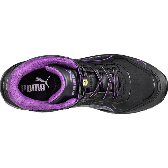 Puma Safety Motion Protect Stepper 2.0 Mid Women's Fiberglass Toe Electrical Hazard Athletic Hi-Top Work Shoe - Image 7