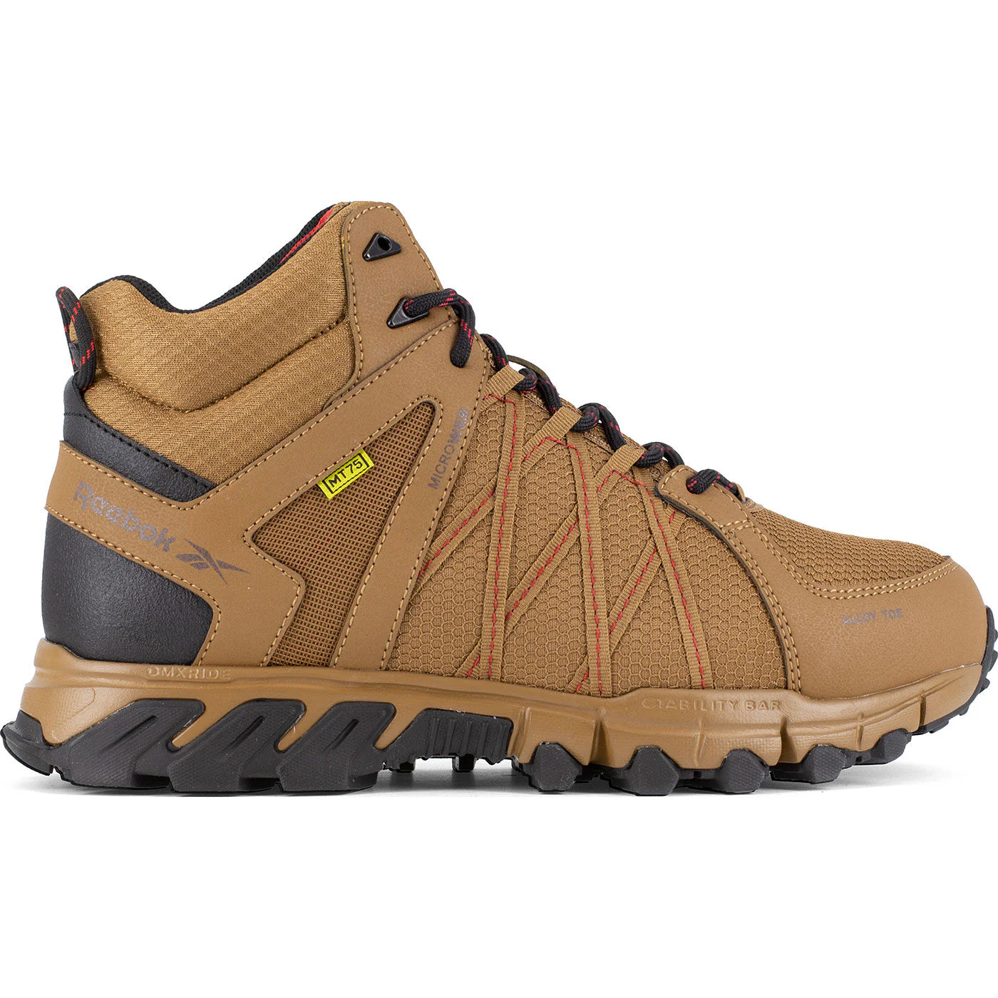 Reebok Trailgrip Work Men's Internal Metatarsal Alloy Toe Electrical Hazard Waterproof Mid Athletic Shoe - Image 3
