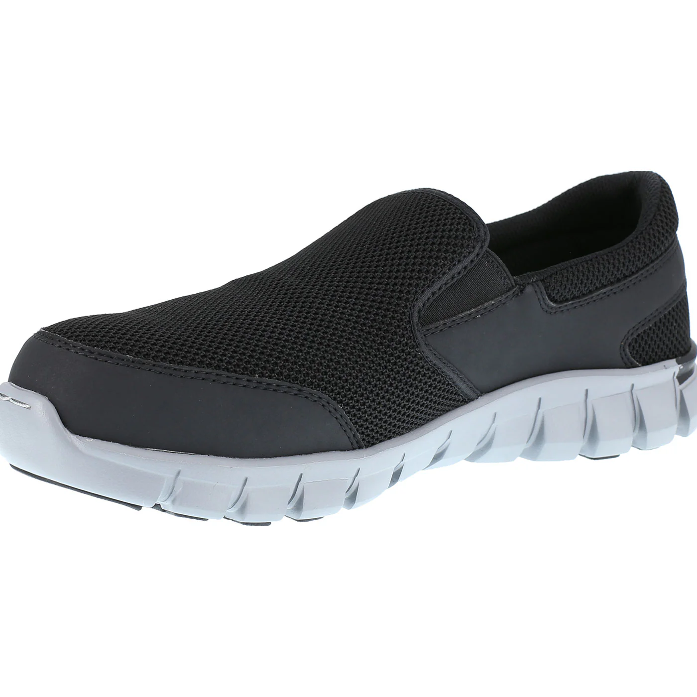 Reebok Sublite Cushion Work Men's Alloy Toe Electrical Hazard Work Athletic Oxford Slip-on Shoe - Image 4