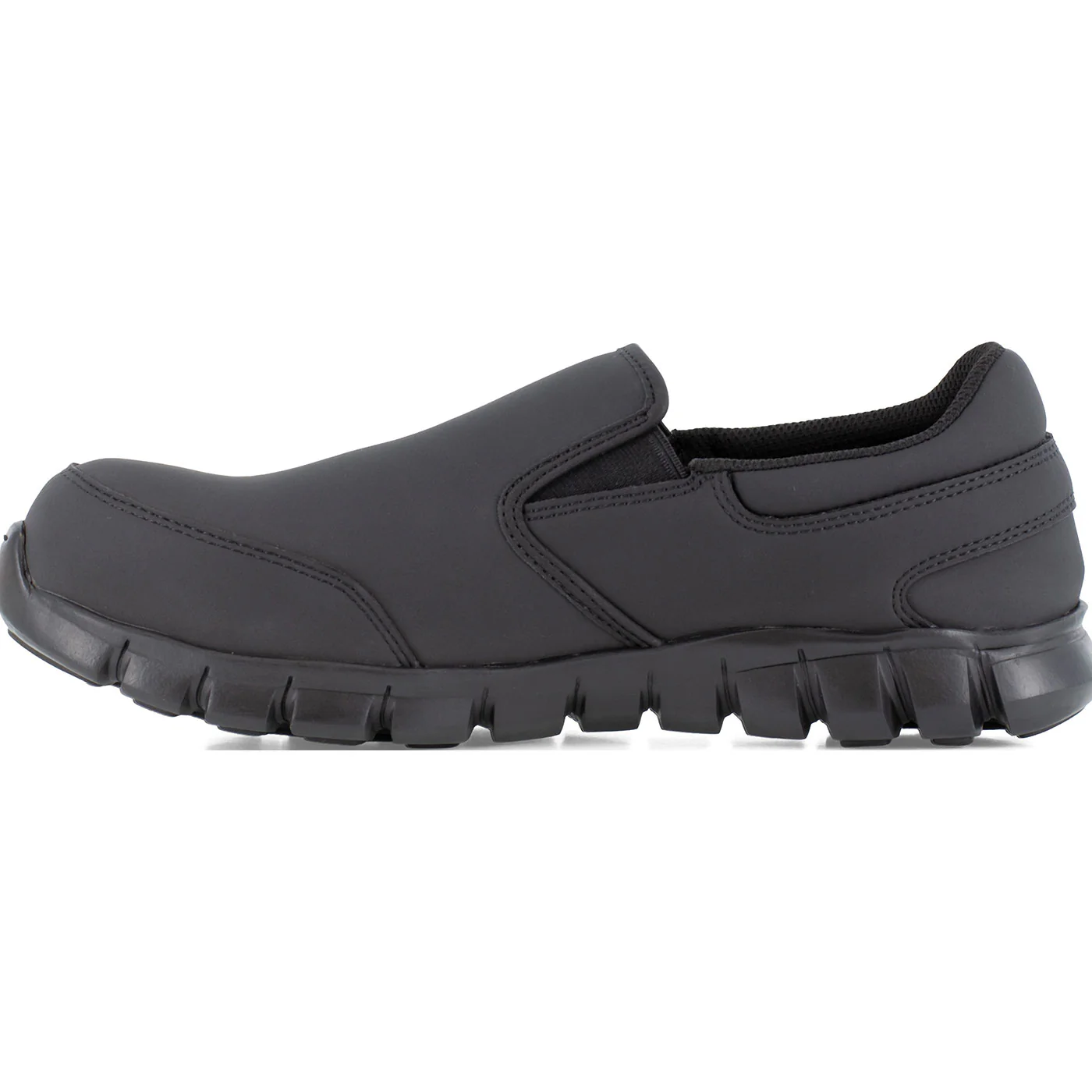 Reebok Sublite Cushion Work Men's Composite Toe Conductive Slip-On Work Shoe - Image 4