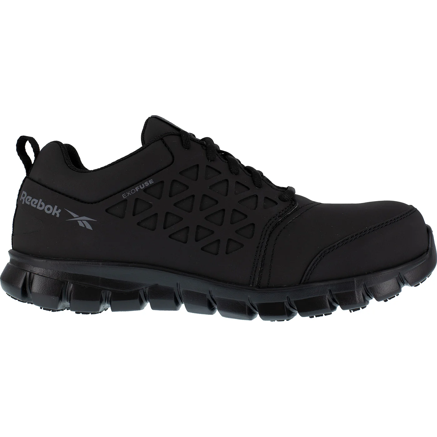Reebok Sublite Cushion Work Men's Composite Toe Electrical Hazard Athletic Oxford Shoe - Image 3