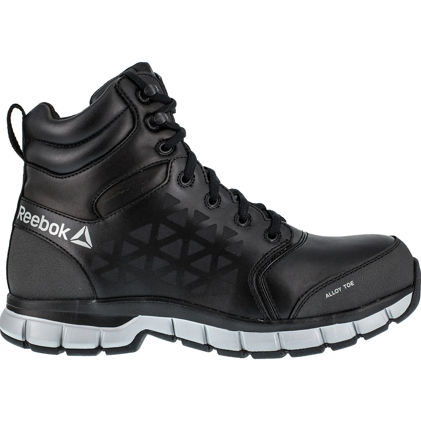 Reebok Sublite Cushion Work Men's 6 inch Alloy Toe Electrical Hazard Athletic Work Shoe - Image 3