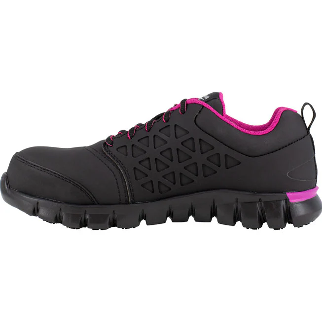 Reebok Sublite Cushion Work Women's Composite Toe Electrical Hazard Athletic Work Shoe - Image 4