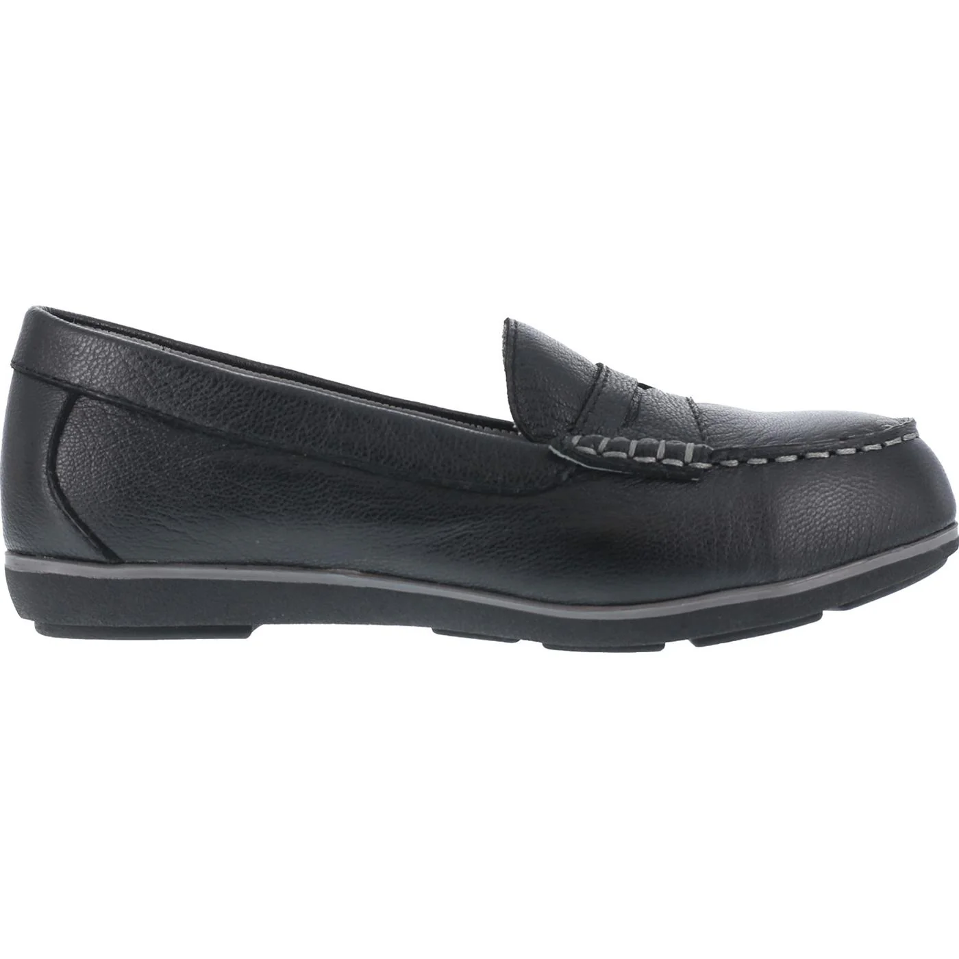 Rockport Works Top Shore Women's Steel Toe Static-Dissipative Penny Loafer - Image 3