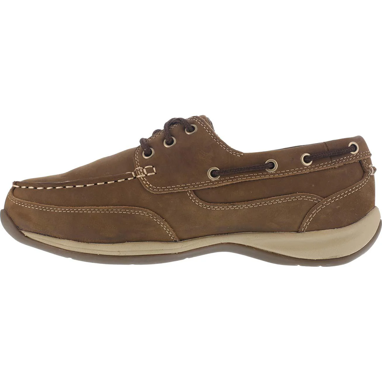 Rockport Works Sailing Club Women's Steel Toe Internal Met Guard Boat Shoe - Image 4