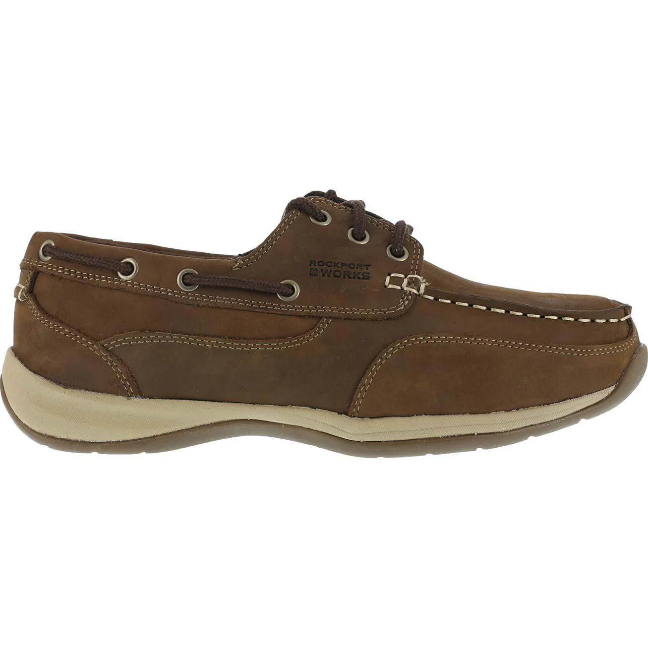 Rockport Works Women's Steel Toe Boat Shoe - Image 3