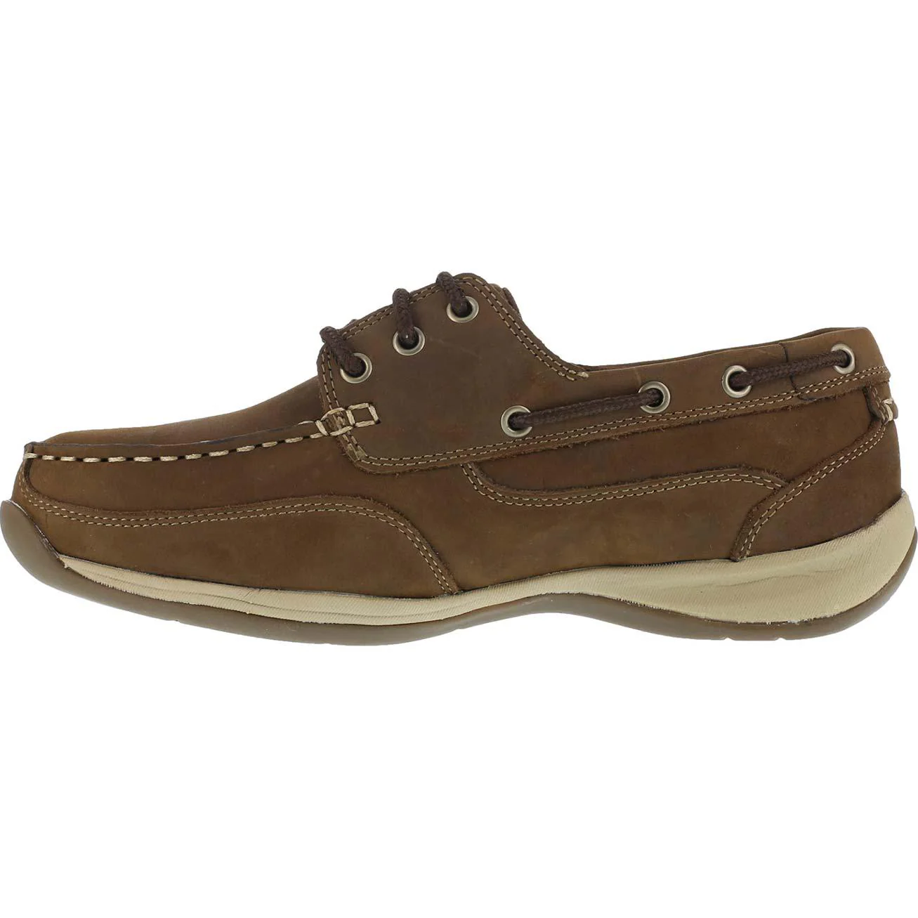 Rockport Works Women's Steel Toe Boat Shoe - Image 4