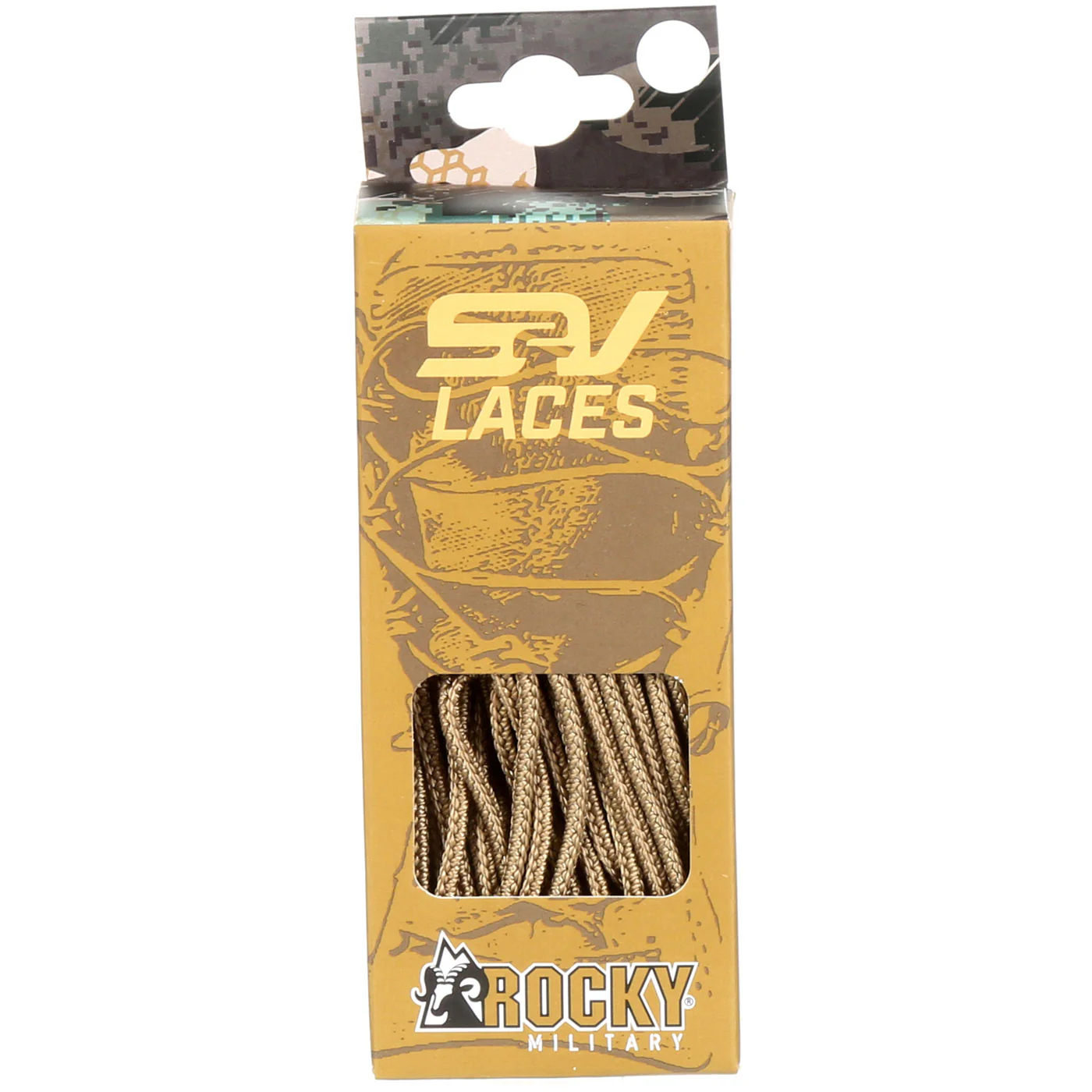 Rocky S2V 72" Laces Coyote Brown - Image 2