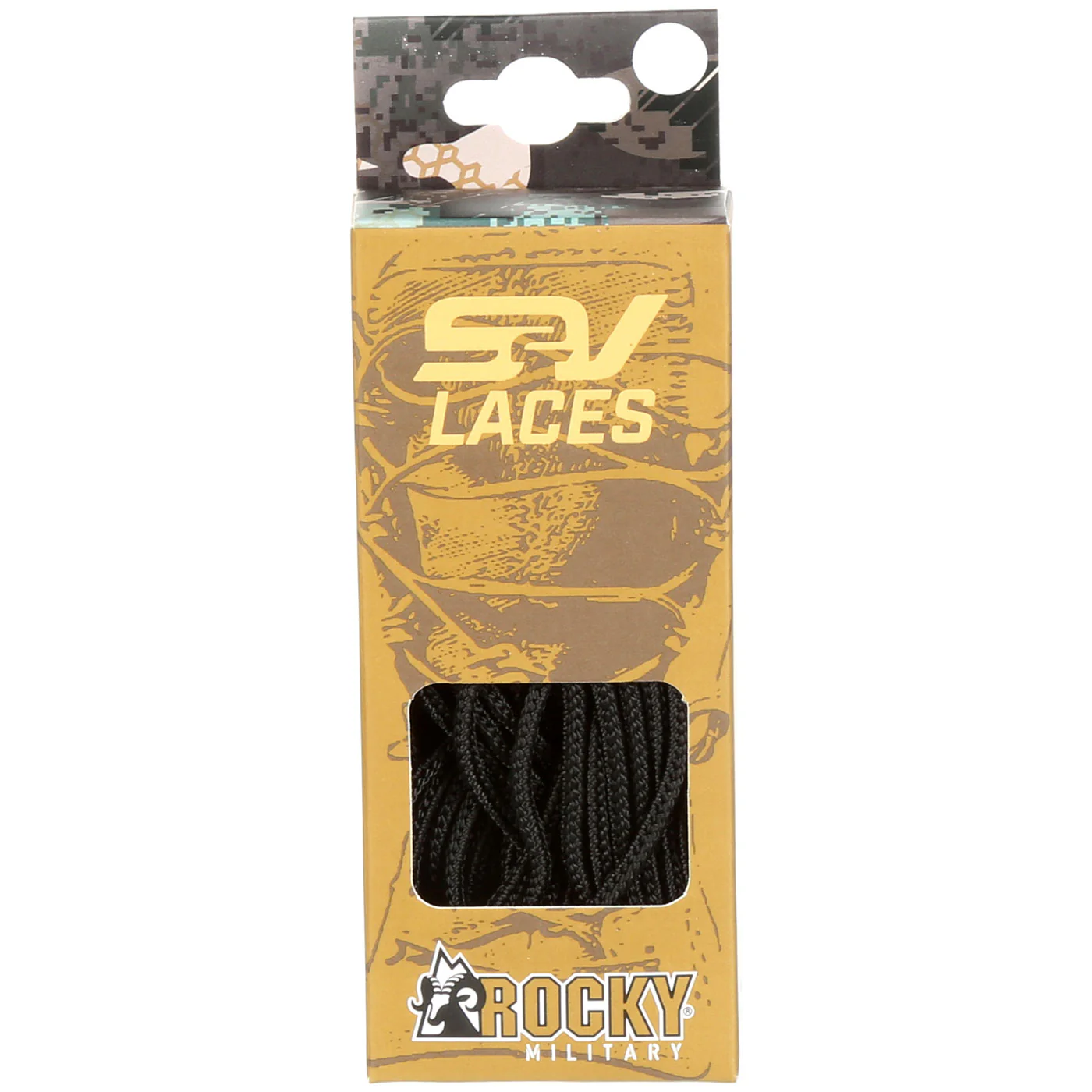 Rocky S2V 72" Black Laces - Image 2