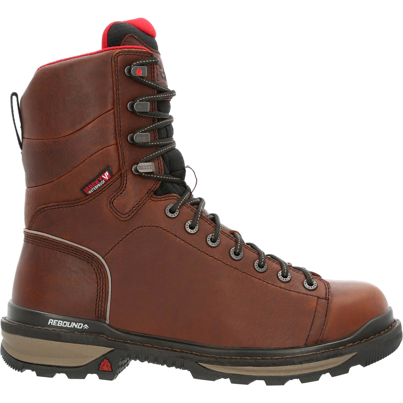 Rocky Rams Horn Lace to Toe Composite Waterproof Work Boot - Image 3