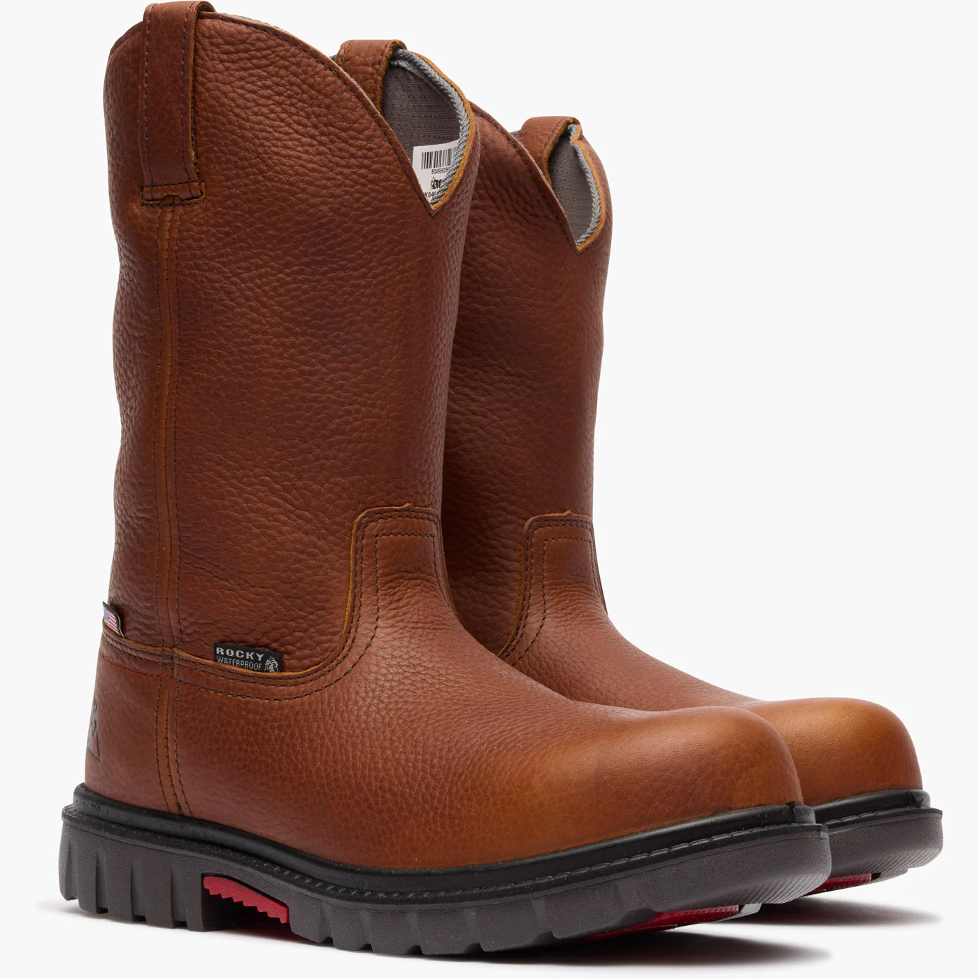 Rocky Worksmart Waterproof Composite Toe Pull-On Work Boot - Image 5