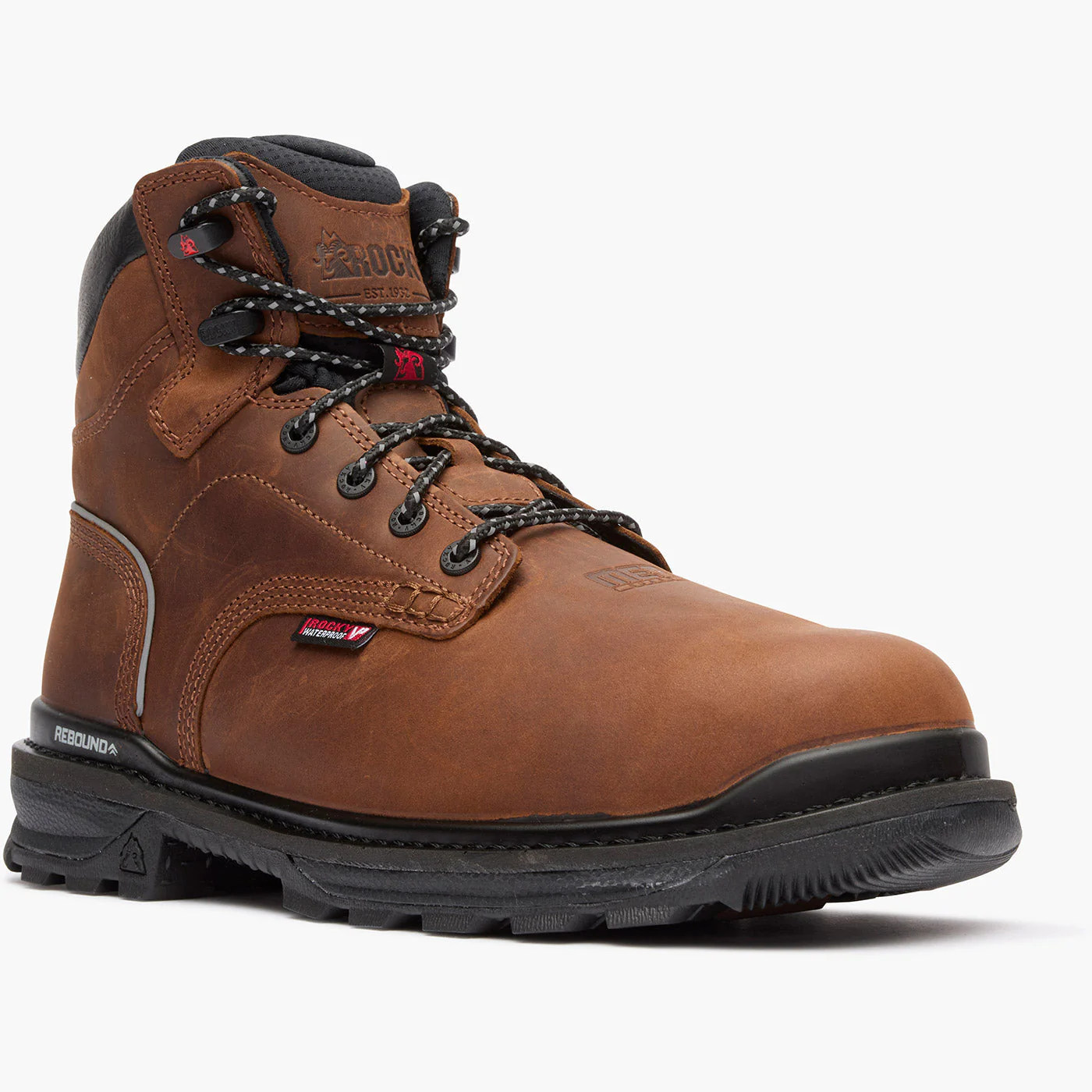 Rocky Rams Horn Composite Toe Internal Met Guard Work Boot - Image 2
