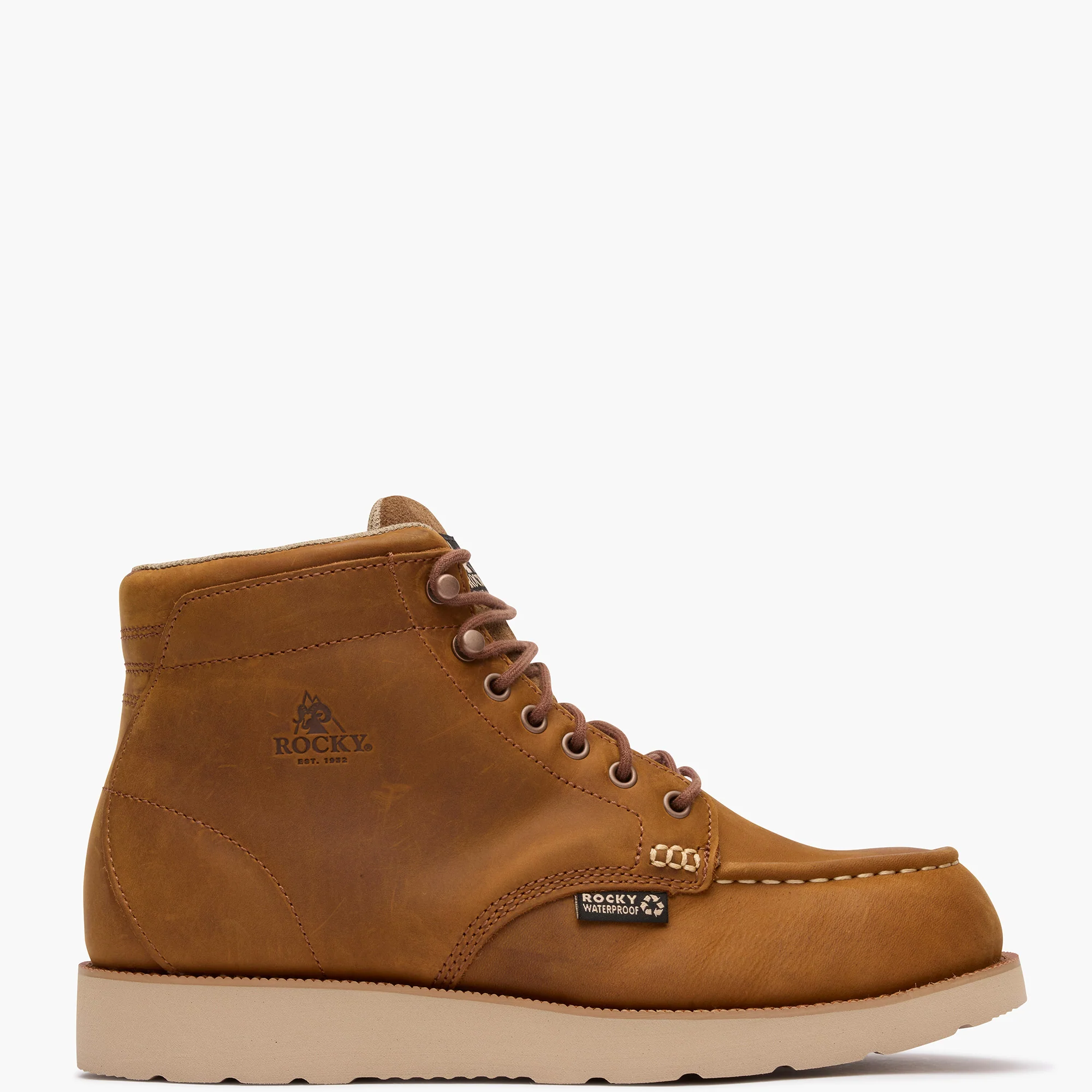 Rocky MonoCrepe Wedge 6” Composite Toe Work Boot