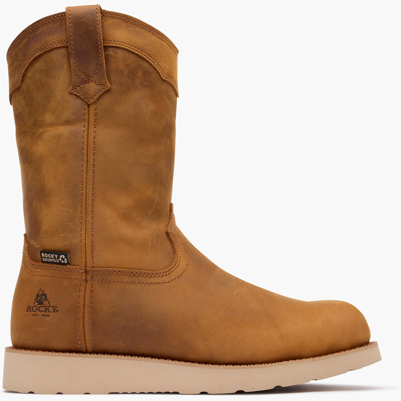 Rocky MonoCrepe Wedge 11" Composite Toe Work Boot