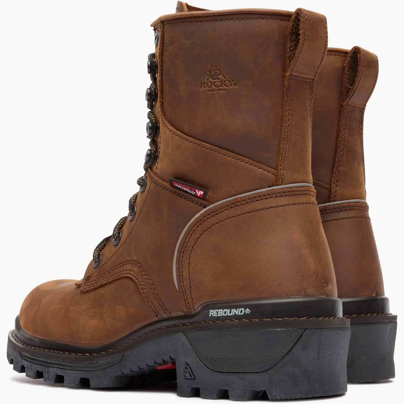 Rocky Rams Horn Logger Composite Toe Work Boot - Image 4
