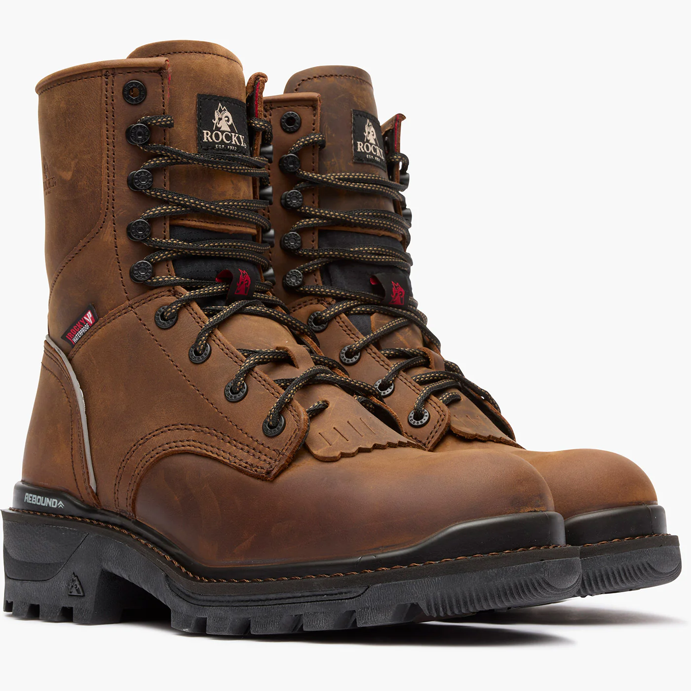 Rocky Rams Horn Logger Composite Toe Work Boot - Image 5