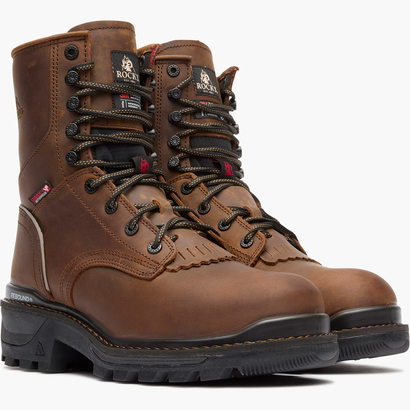 Rocky Rams Horn Logger 800G Insulated Work Boot - Image 5