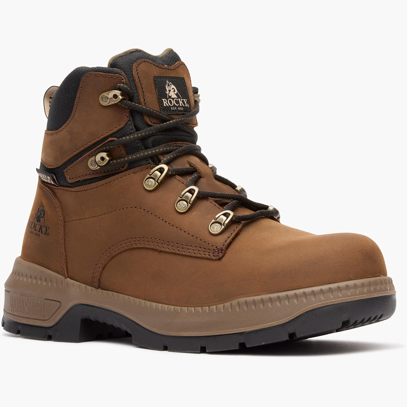 Rocky WorkSmart 6” Composite Toe Internal Met Guard Work Boot - Image 2