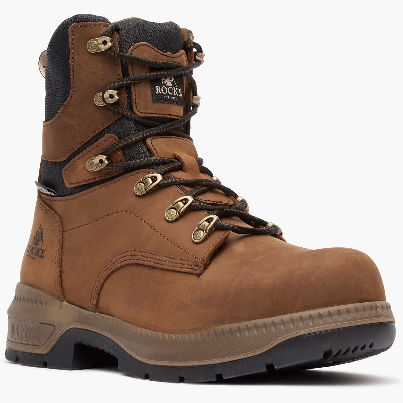 Rocky Worksmart 8” Comp Toe Internal MET Guard Work Boot - Image 2