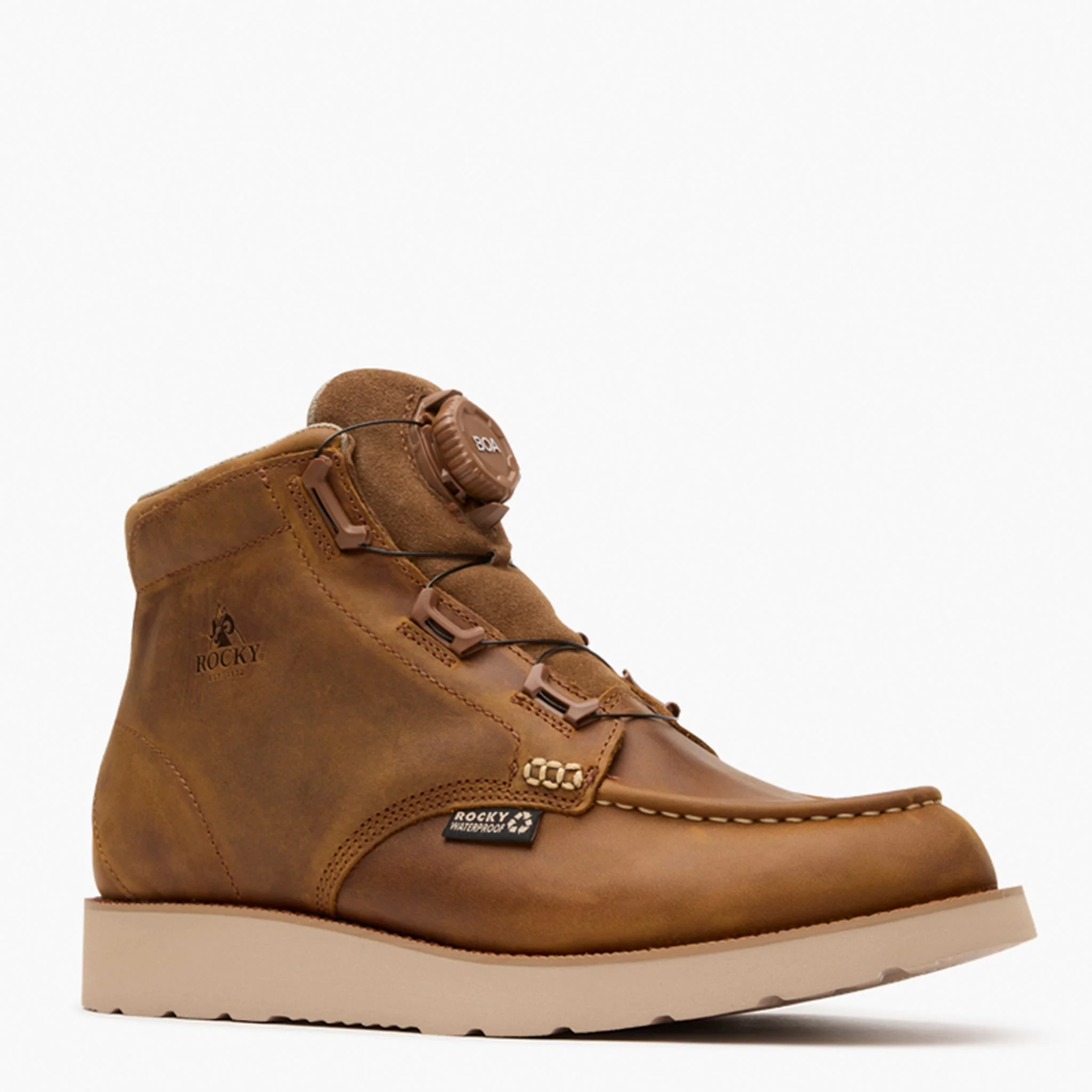 Rocky MonoCrepe Wedge Composite Toe BOA Work Boot - Image 6